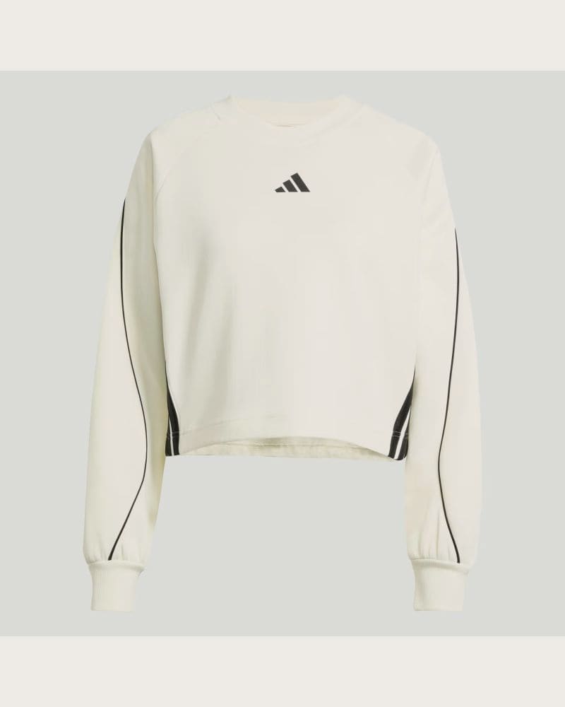 Dámska mikina ADIDAS W STADIUM SWT OWHITE BLACK – fotka 8