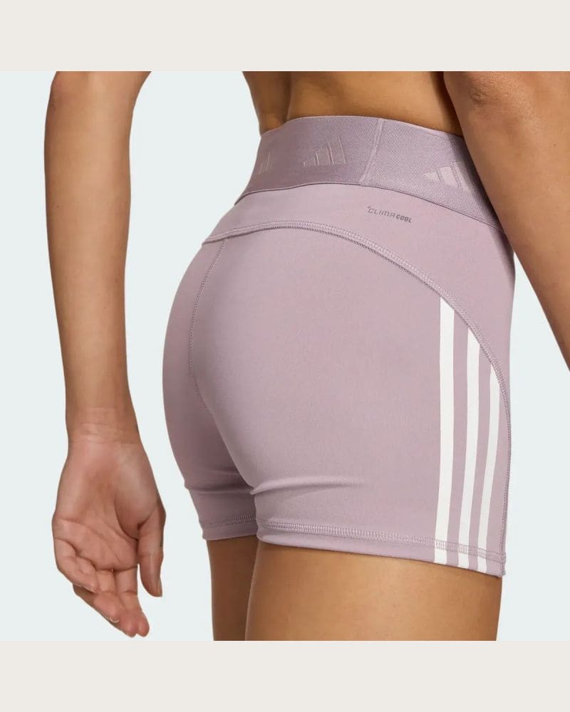 Dámske tréningové kraťasy ADIDAS HYGLM 3INCH PRLOFI WHITE – fotka 5