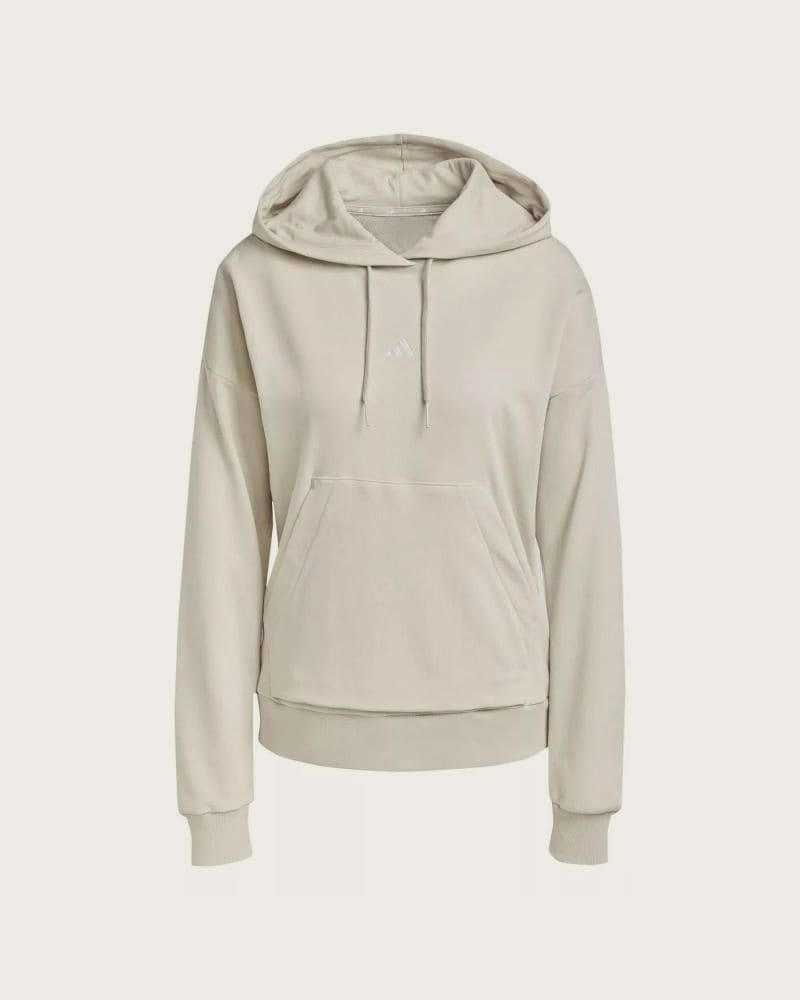 Dámska mikina s kapucňou ADIDAS W SL FT HD WONALU WHITE – fotka 6