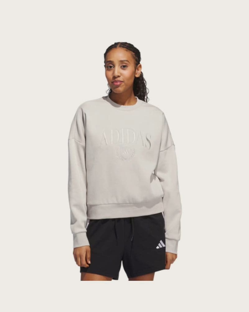 Dámska zateplená mikina ADIDAS W COZY SWT WONALU