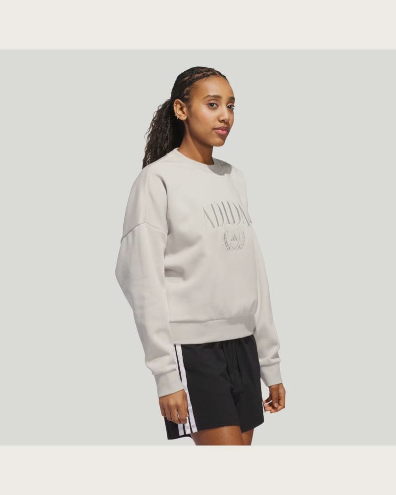 Dámska zateplená mikina ADIDAS W COZY SWT WONALU – fotka 3