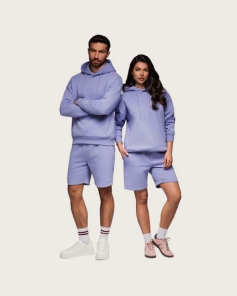 Tepláková súprava OMBRE Set Z110 V-9 lavender U1