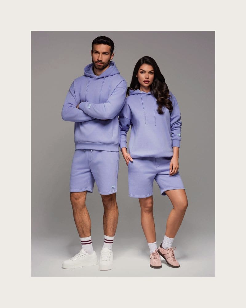 Tepláková súprava OMBRE Set Z110 V-9 lavender U1 – fotka 2