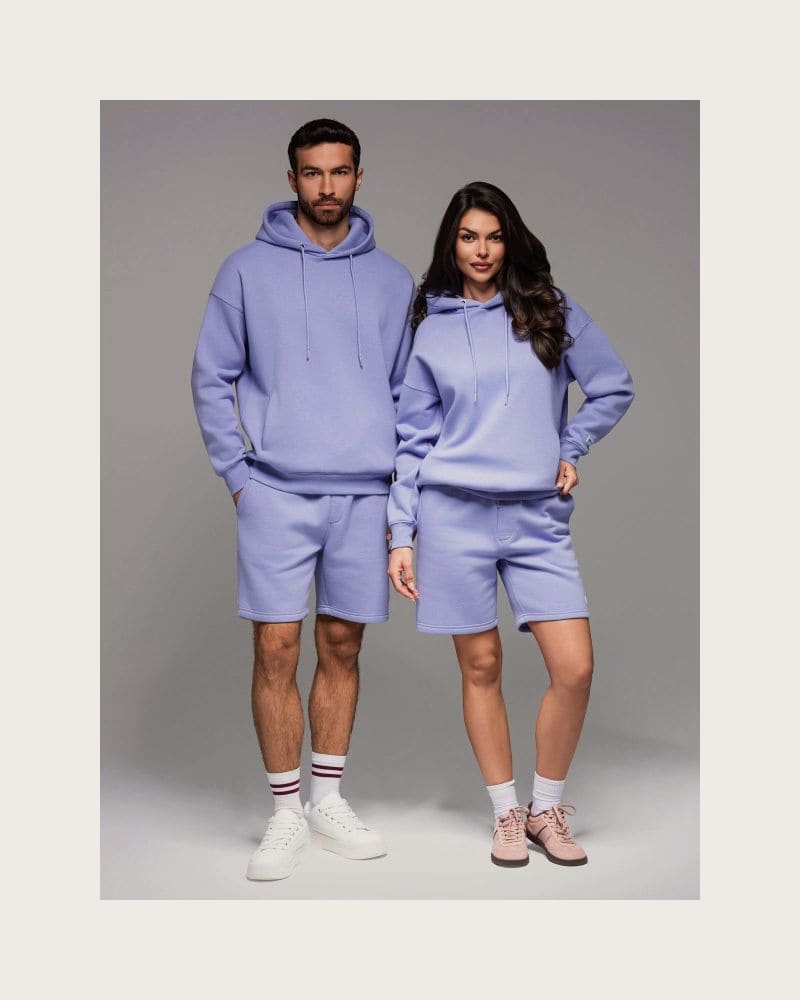Tepláková súprava OMBRE Set Z110 V-9 lavender U1 – fotka 3