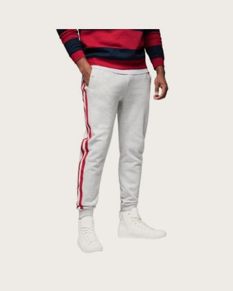 Pánske tepláky OMBRE Pants OM-PASK-0258 V-1ight greyelange