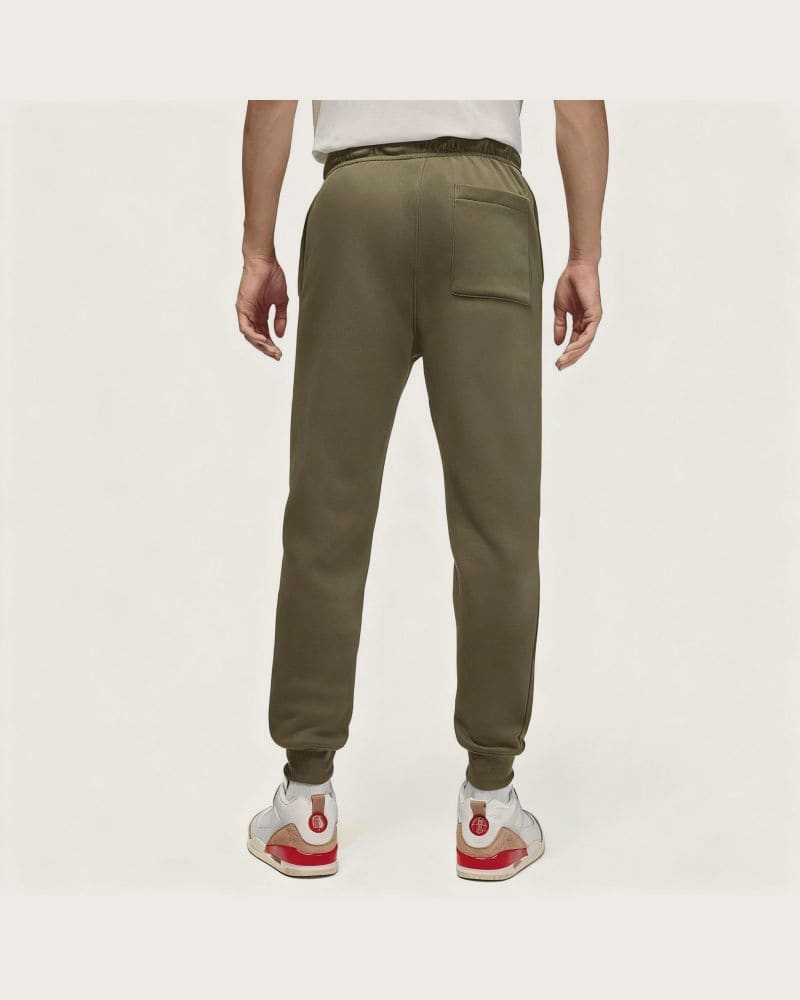 Pánske zateplené tepláky NIKE JORDAN BRK FLC PANT 222 KHAKI – fotka 2