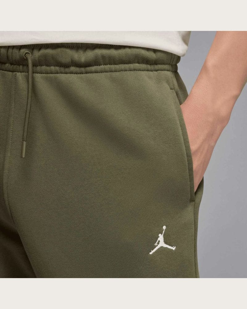 Pánske zateplené tepláky NIKE JORDAN BRK FLC PANT 222 KHAKI – fotka 3
