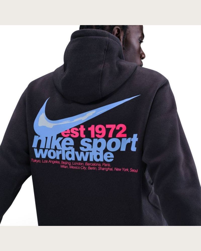 Pánska mikina s kapucňou NIKE U NSW HDY CLUB PO BB OC 2 CAVE PURPLE – fotka 2
