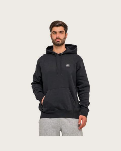 Pánska mikina s kapucňou NIKE M NK AIR PO HOODIE BLACK