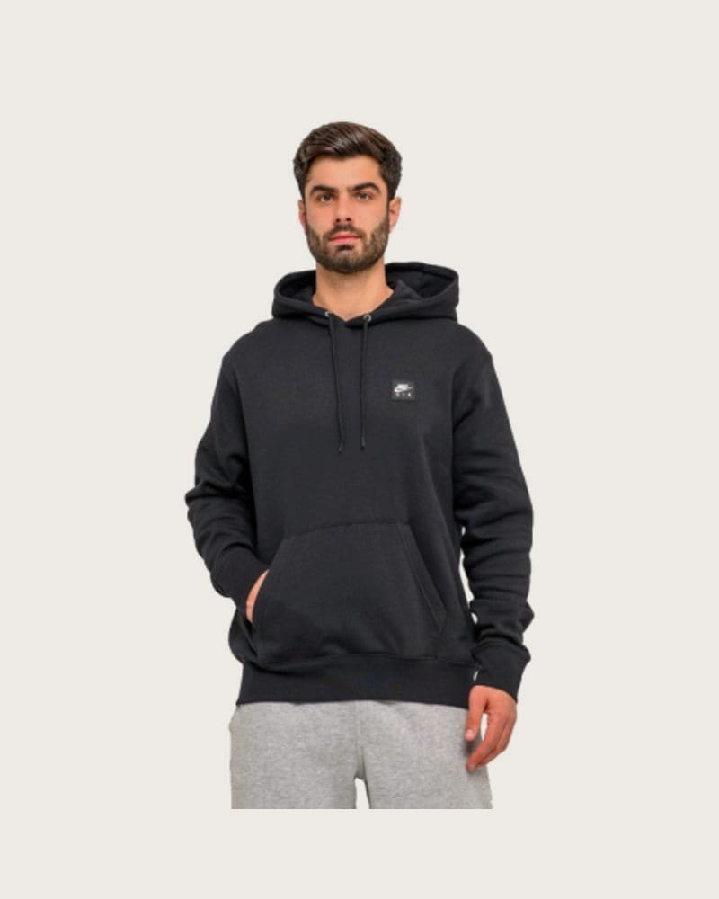 Pánska mikina s kapucňou NIKE M NK AIR PO HOODIE BLACK