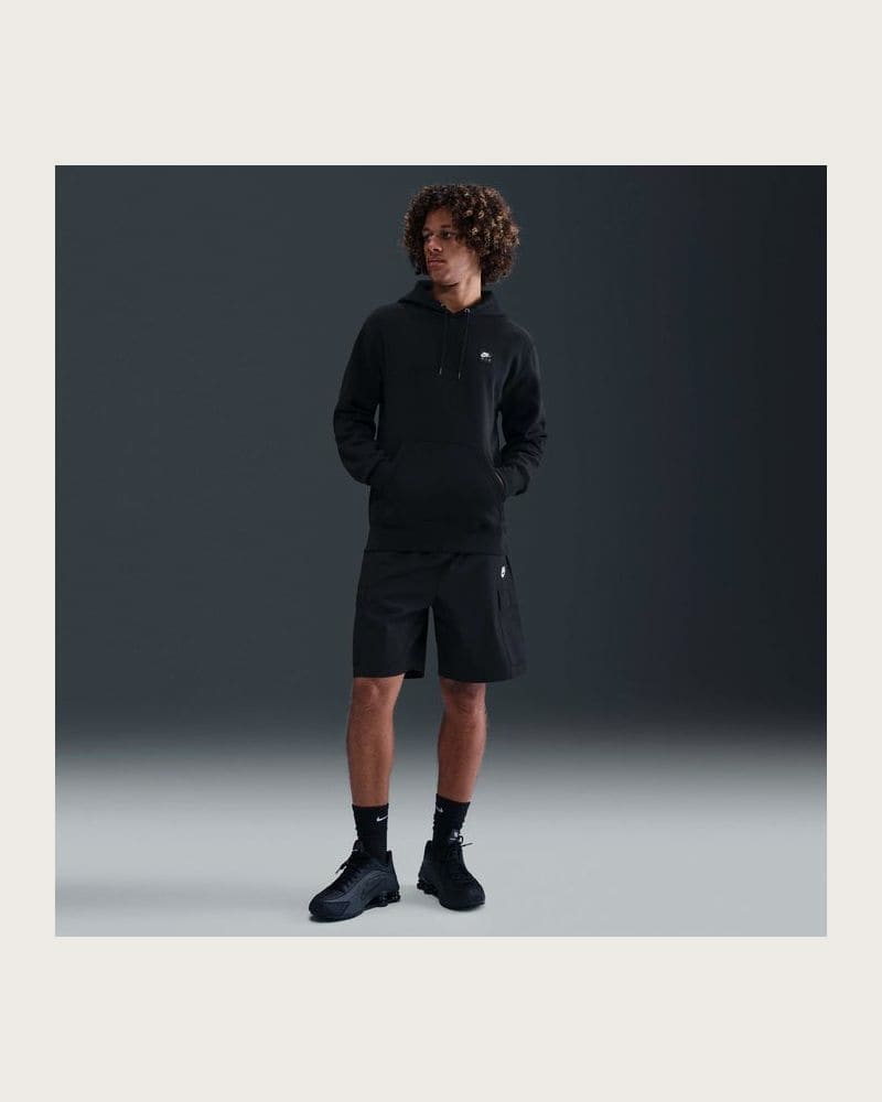 Pánska mikina s kapucňou NIKE M NK AIR PO HOODIE BLACK – fotka 8