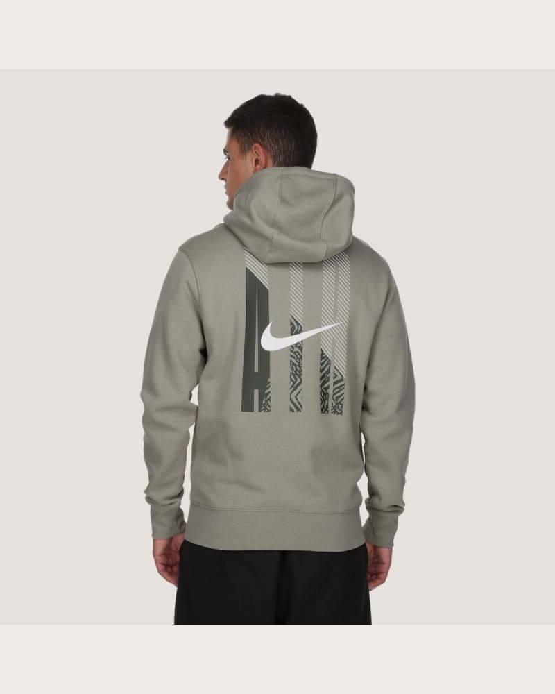 Pánska mikina s kapucňou NIKE M NK AIR PO HOODIE LIGHT ARMY – fotka 4