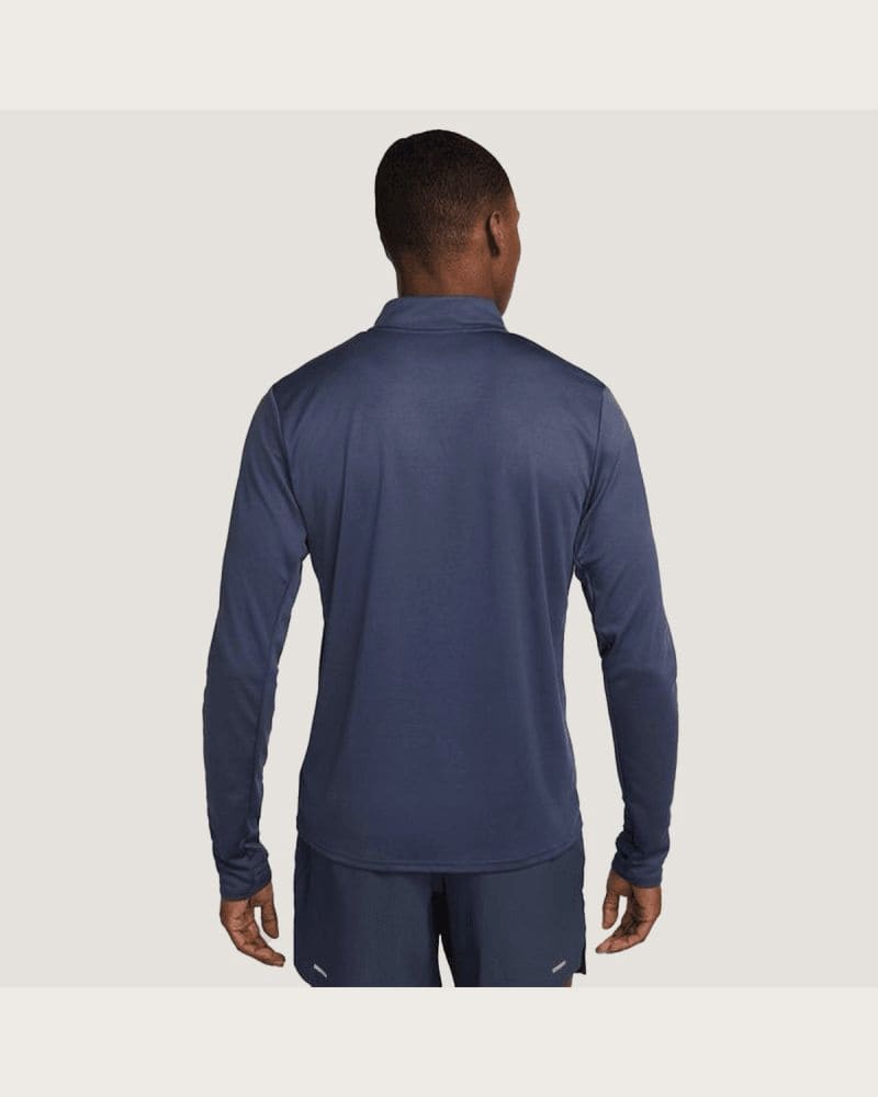 Pánska bežecká mikina s 1 2 zipsom NIKE M NK DF PACER TOP HZ THUNDER BLUE REFLECTIVE SILV – fotka 3
