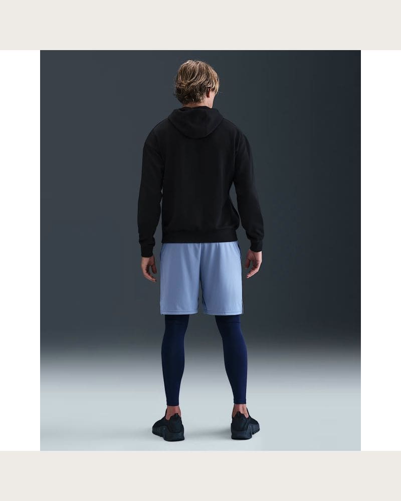 Pánska tréningová mikina s kapucňou NIKE PRO M NP DF NPT MIDLAYER HOODIE BLACK WHITE – fotka 5
