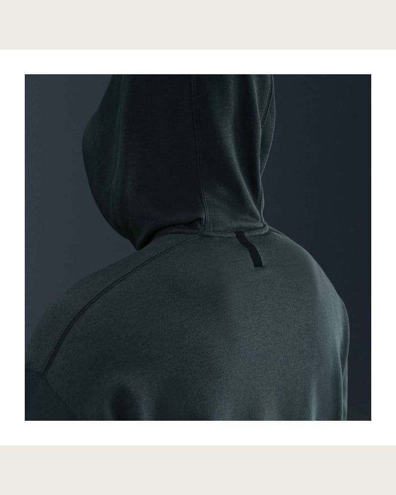 Pánska tréningová mikina s kapucňou NIKE PRO M NP DF NPT MIDLAYER HOODIE SEAWEED BLACK – fotka 3