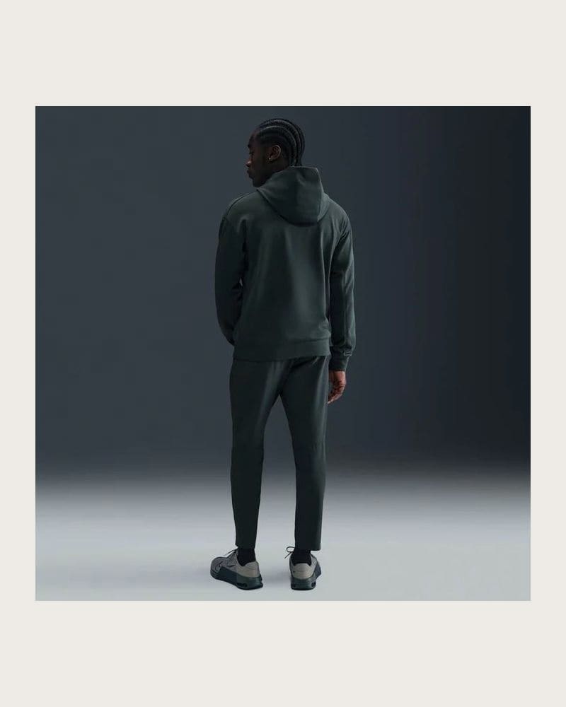 Pánska tréningová mikina s kapucňou NIKE PRO M NP DF NPT MIDLAYER HOODIE SEAWEED BLACK – fotka 5