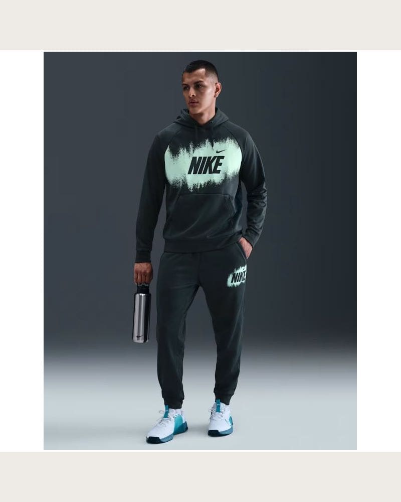 Pánske tepláky NIKE M NK TF FLEECE JOGGER GFX SEAWEED – fotka 2