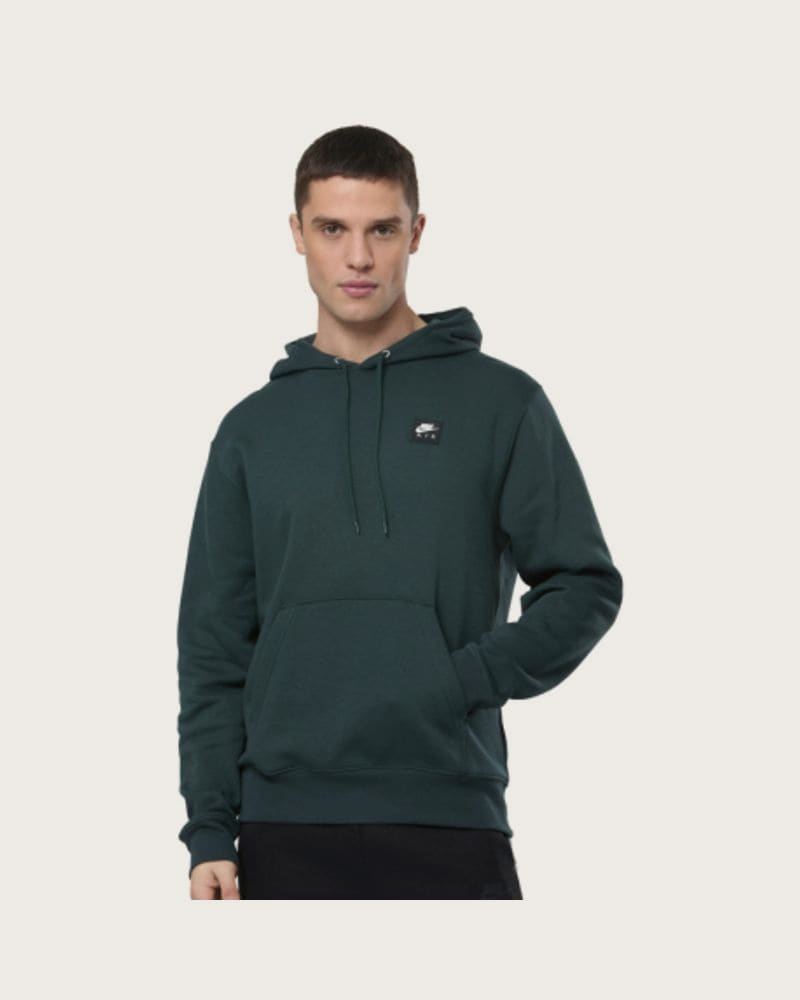 Pánska mikina s kapucňou NIKE M NK AIR PO HOODIE SEAWEED