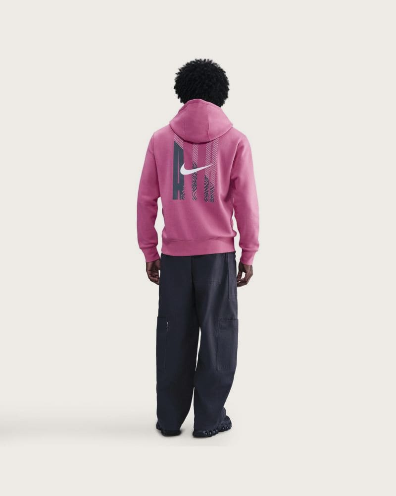 Pánska mikina s kapucňou NIKE M NK AIR PO HOODIE PINKSICLE – fotka 3