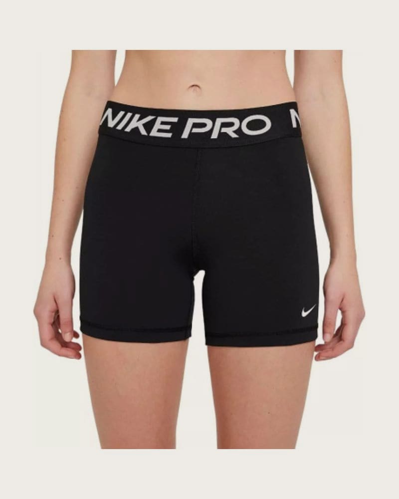 Dámske tréningové kraťasy NIKE PRO W NP 365 SHORT 5IN BLACK WHITE