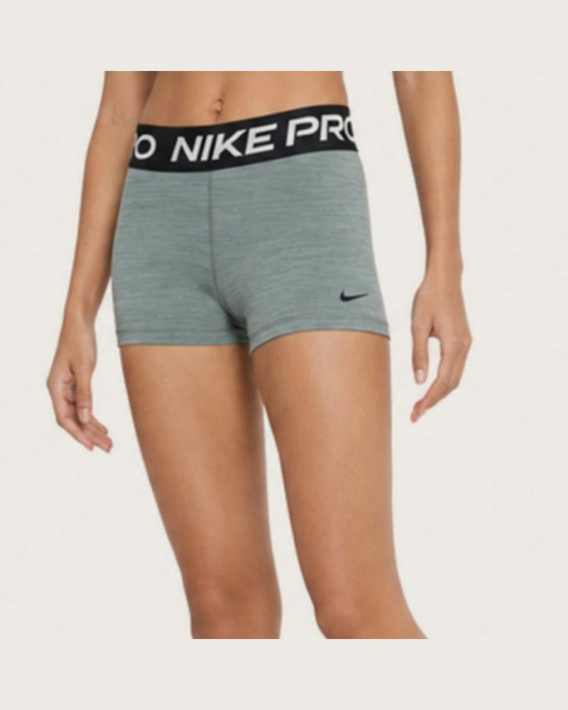 Dámske tréningové kraťasy NIKE PRO W NP 365 SHORT 5IN SMOKE GREY HTR BLACK BLACK