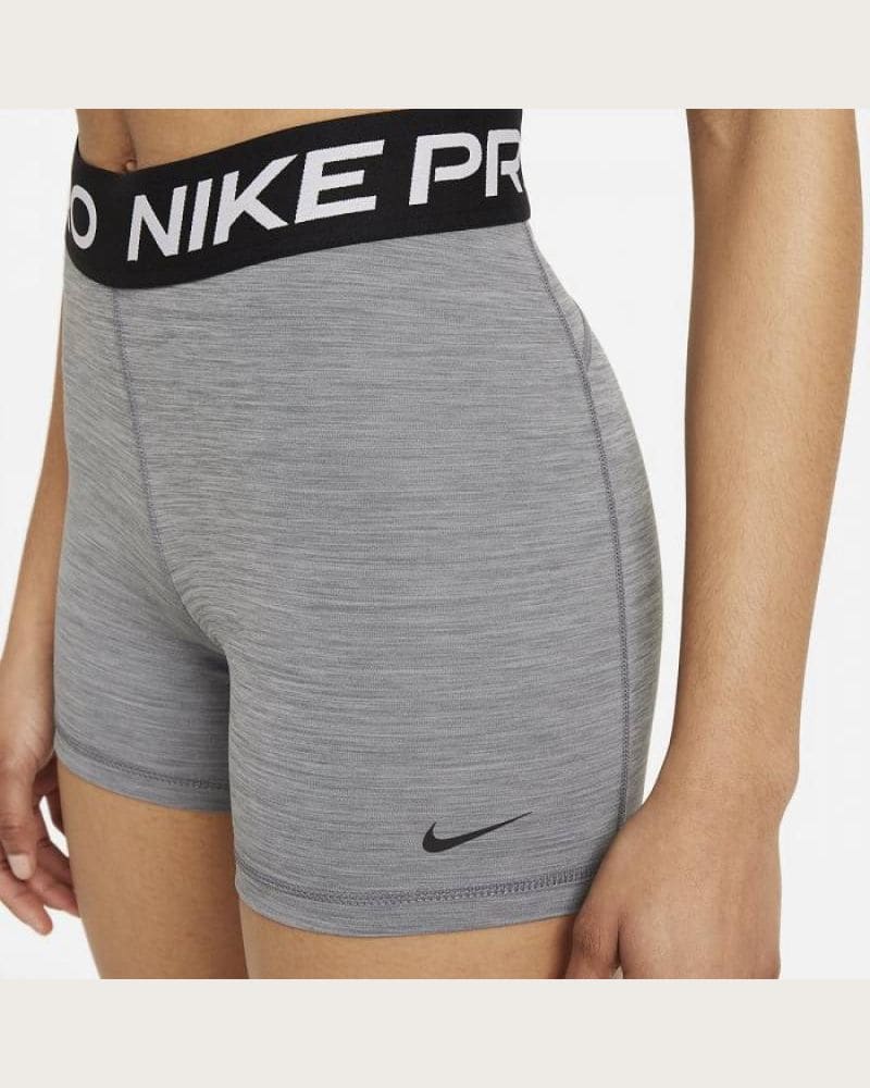 Dámske tréningové kraťasy NIKE PRO W NP 365 SHORT 5IN SMOKE GREY HTR BLACK BLACK – fotka 6