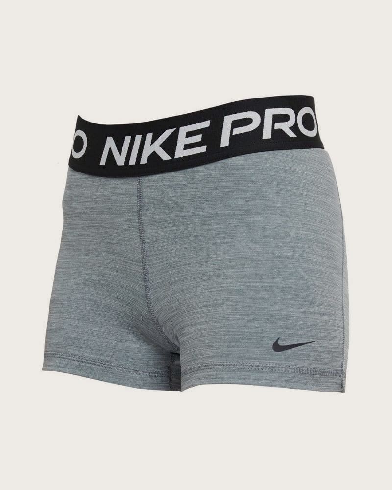 Dámske tréningové kraťasy NIKE PRO W NP 365 SHORT 3IN SMOKE GREY HTR BLACK BLACK – fotka 5