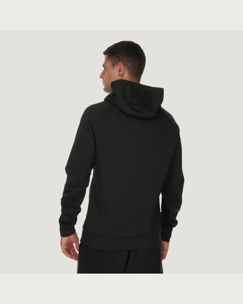 Pánska zateplená tréningová mikina s kapucňou NIKE M NK TF FLEECE PO HD GFX BLACK – fotka 4