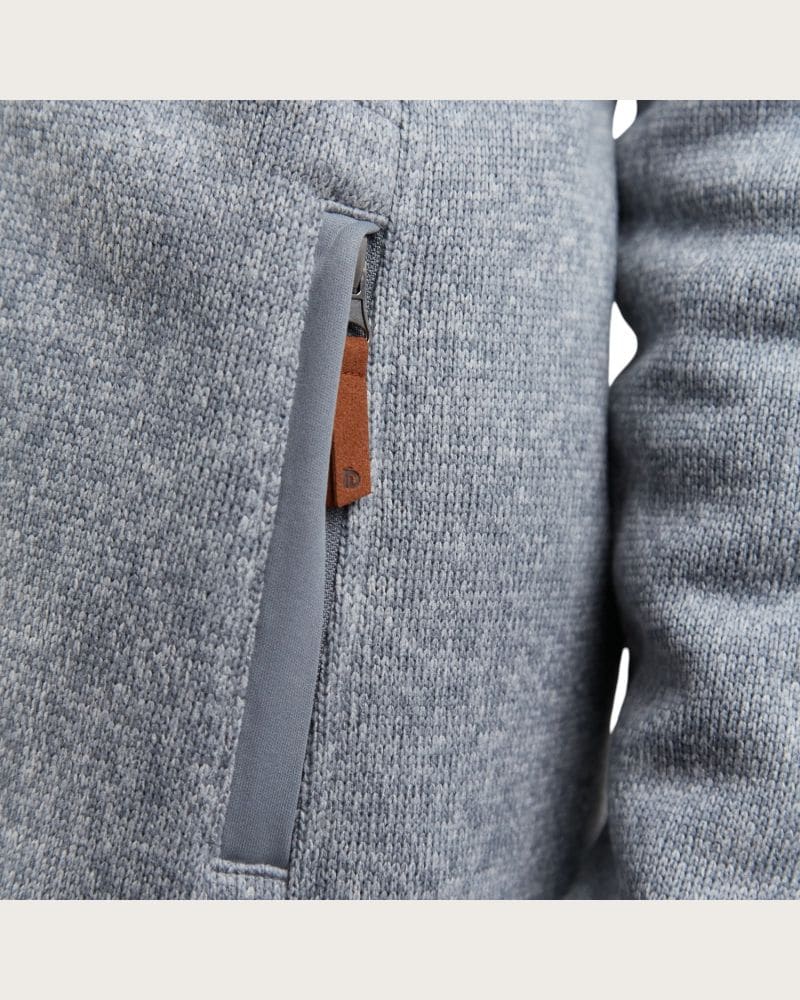 Dámska zateplená mikina so zipsom FUNDANGO Ara Fleece Jacket-745- grey heather – fotka 6