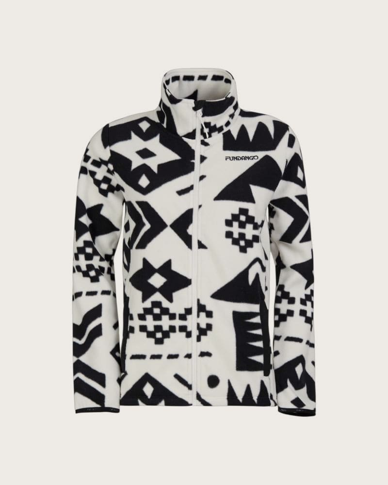 Dámska flisová mikina so zipsom FUNDANGO Serena Fleece Jacket-915- totem – fotka 2