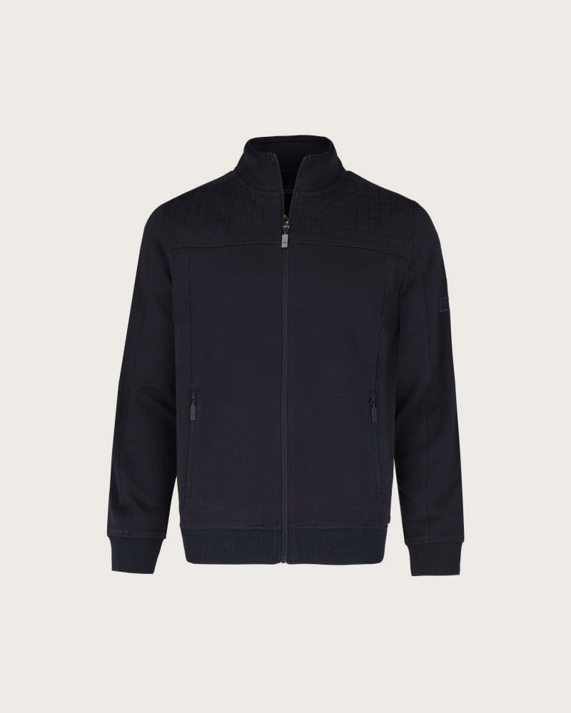 Pánska mikina so zipsom VOLCANO B-BERRT-NAVY – fotka 5