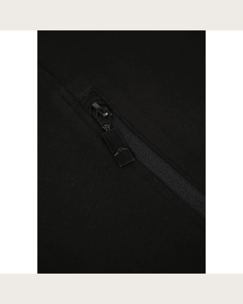 Pánska mikina so zipsom VOLCANO B-BERRT-BLACK – fotka 7