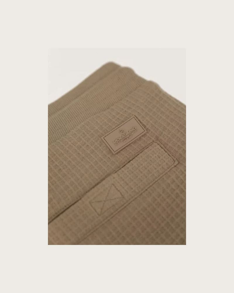 Pánske teplákové kraťasy VOLCANO M-JANI-BEIGE – fotka 7