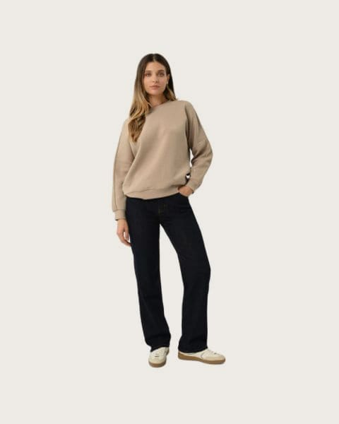 Dámska mikina VOLCANO B-ALLURE-BEIGE
