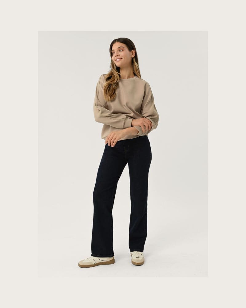 Dámska mikina VOLCANO B-ALLURE-BEIGE – fotka 2
