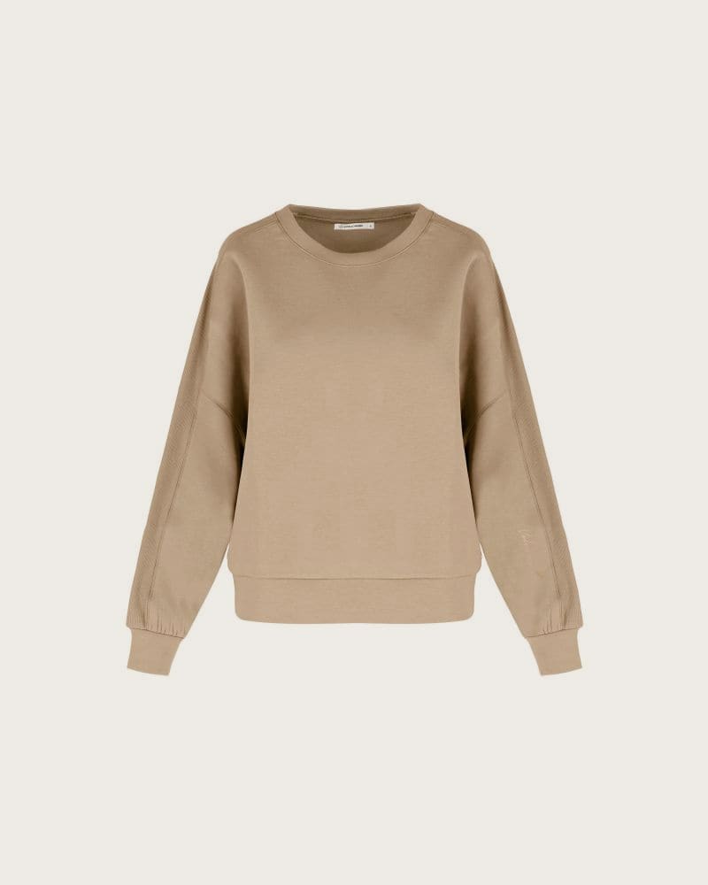 Dámska mikina VOLCANO B-ALLURE-BEIGE – fotka 4