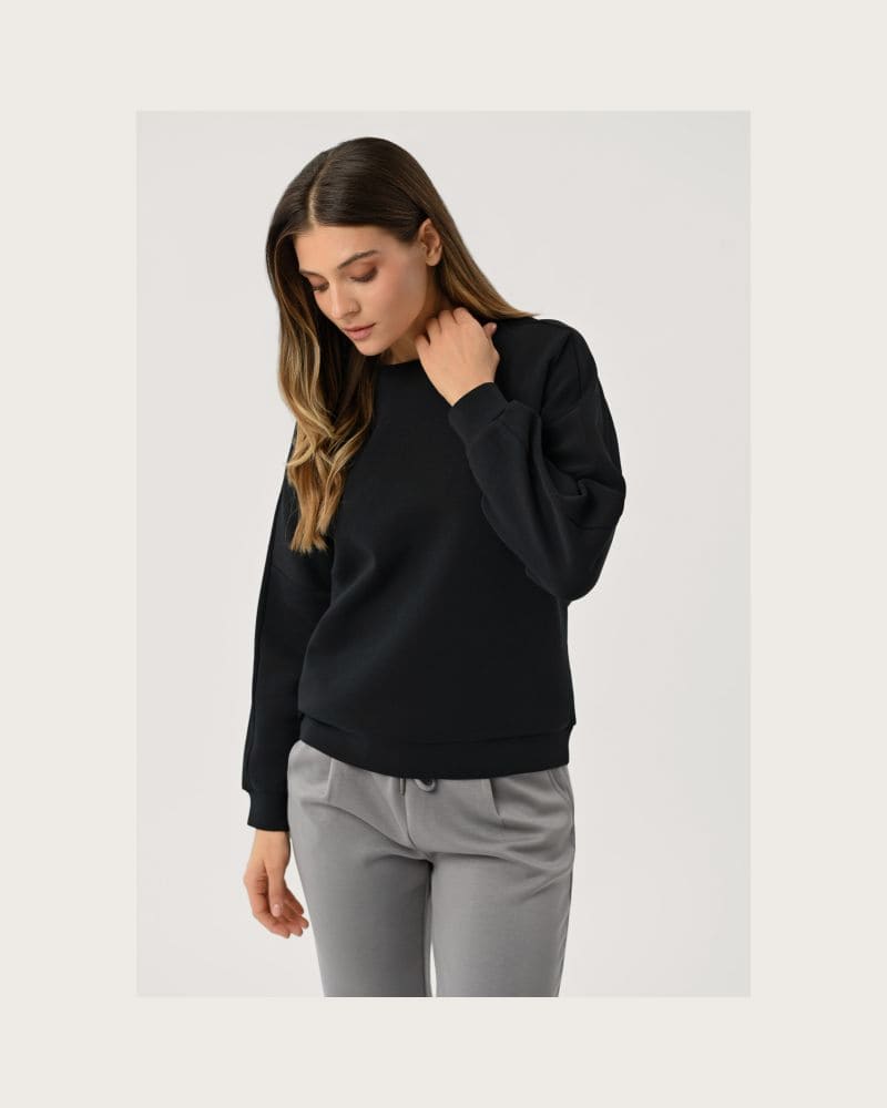 Dámska mikina VOLCANO B-ALLURE-BLACK – fotka 2