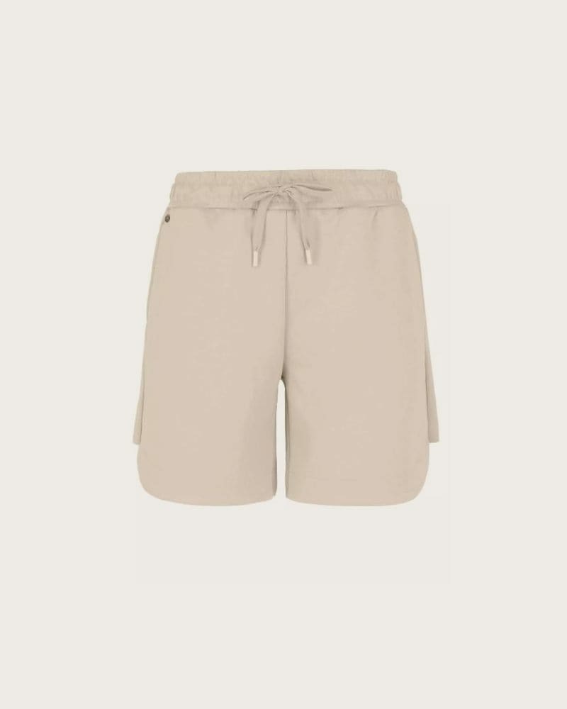 Dámske teplákové kraťasy VOLCANO M-LULI-BEIGE – fotka 4