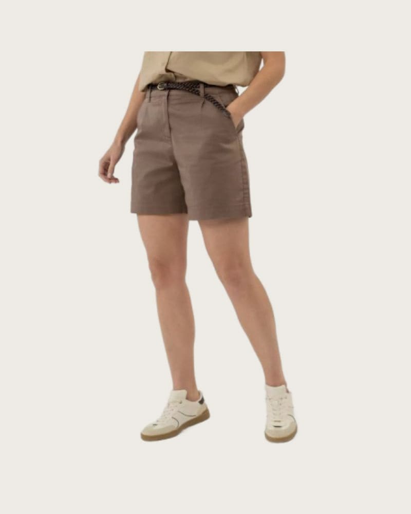 Dámske kraťasy VOLCANO P-GREEGA-BROWN
