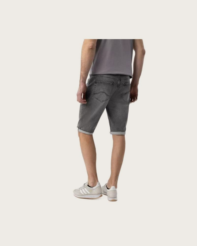 Pánske riflové kraťasy VOLCANO E-MEXT-GREY – fotka 2