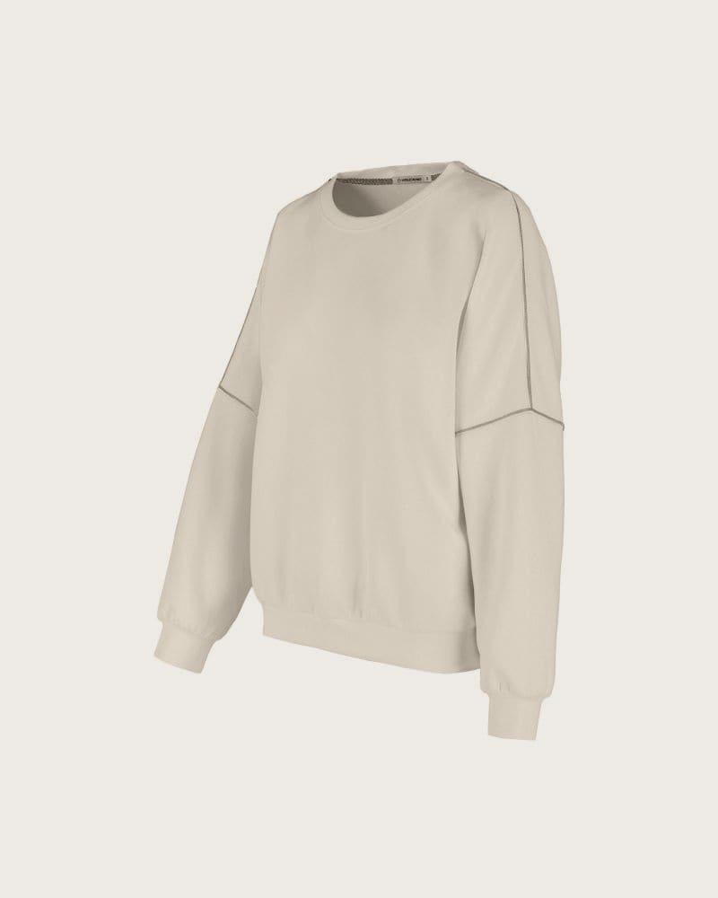 Dámska mikina VOLCANO B-KIM-BEIGE – fotka 4