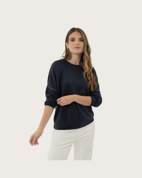 Dámska mikina VOLCANO B-KIM-DENIM