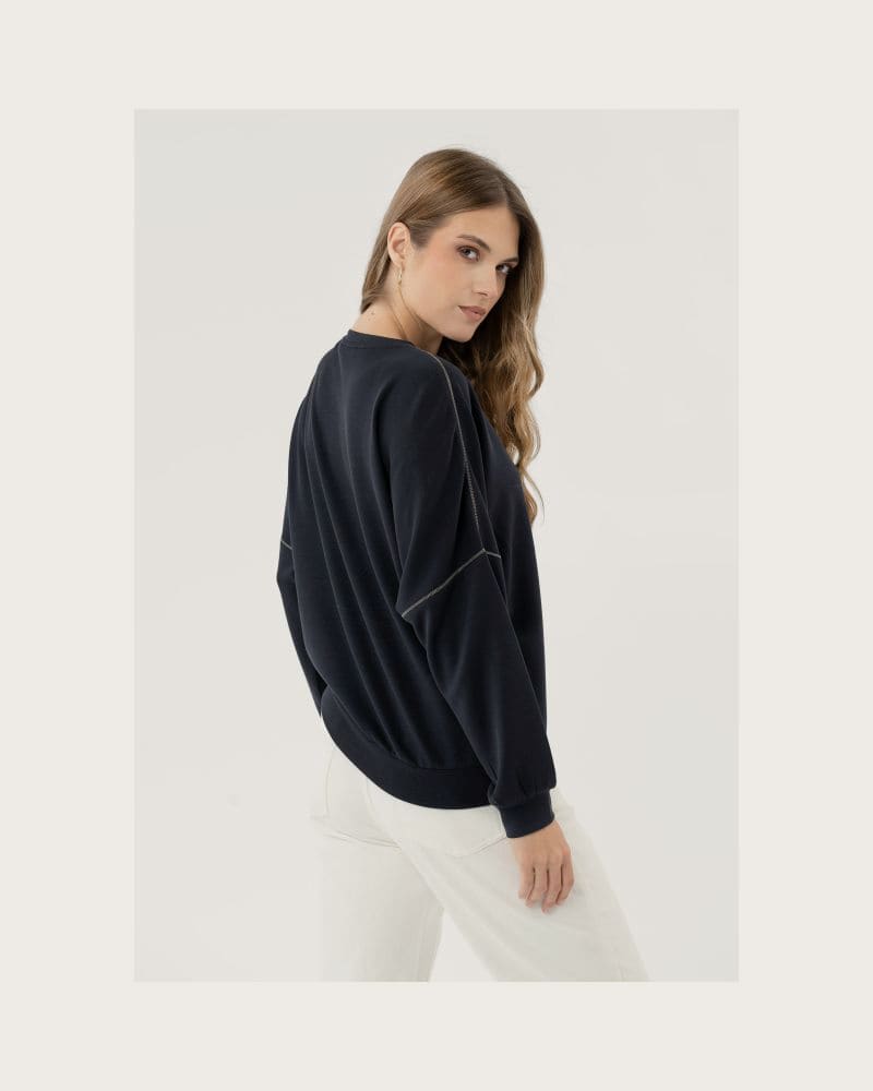 Dámska mikina VOLCANO B-KIM-DENIM – fotka 2