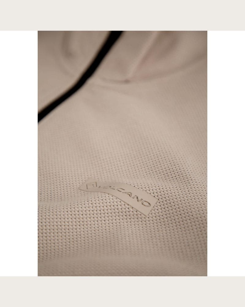 Pánska mikina so zipsom VOLCANO B-MONTERO-BEIGE – fotka 6