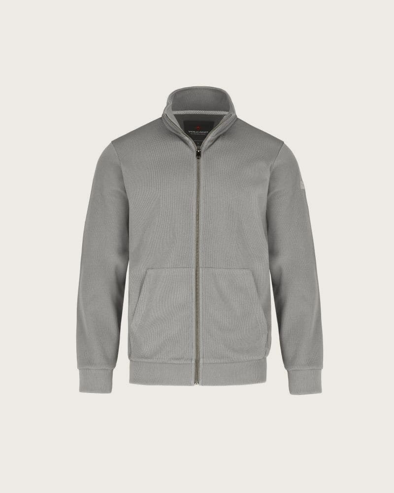 Pánska mikina so zipsom VOLCANO B-GULF-GREY – fotka 4