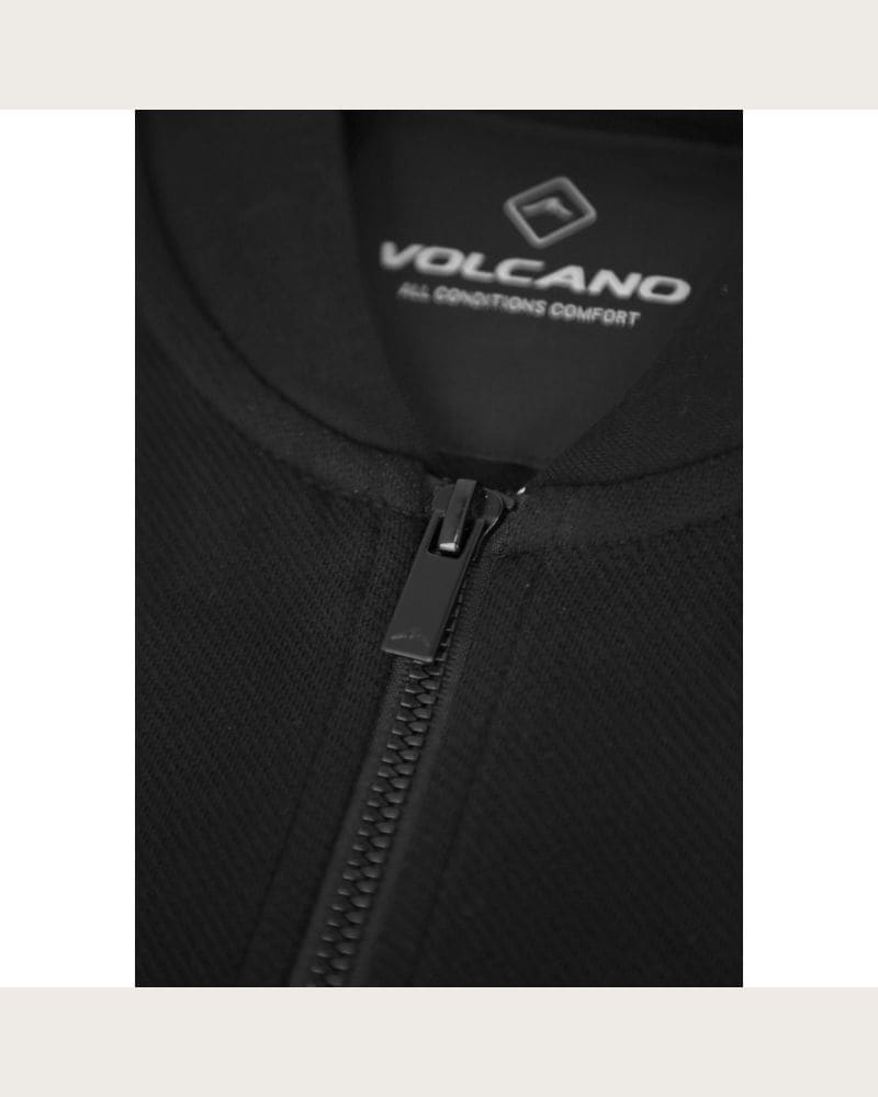 Pánska mikina so zipsom VOLCANO B-BONET-BLACK – fotka 6