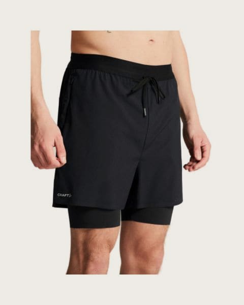 Pánske tréningové kraťasy CRAFT Hypervent 2-in-1 Shorts M