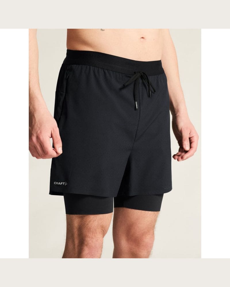 Pánske tréningové kraťasy CRAFT Hypervent 2-in-1 Shorts M – fotka 2