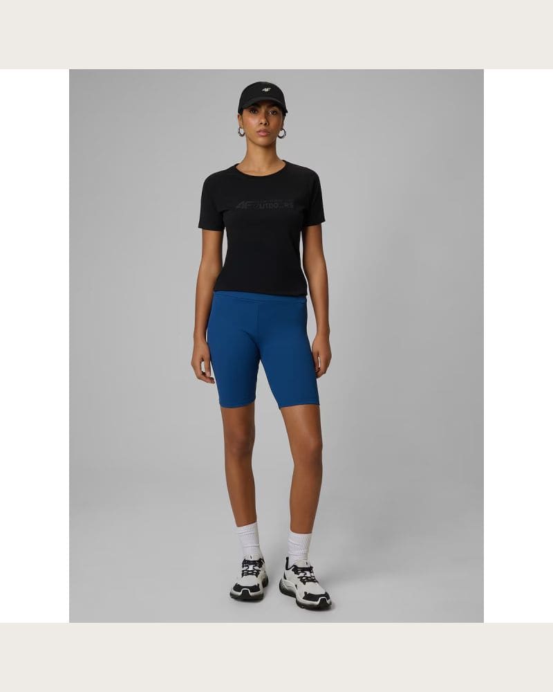 Dámske kraťasy 4F SHORT TIGHTS CAS F017-46S-TEAL – fotka 3