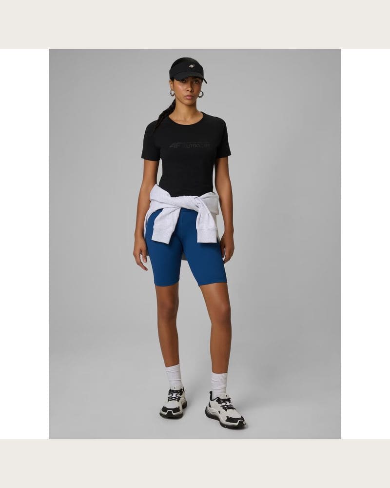 Dámske kraťasy 4F SHORT TIGHTS CAS F017-46S-TEAL – fotka 4